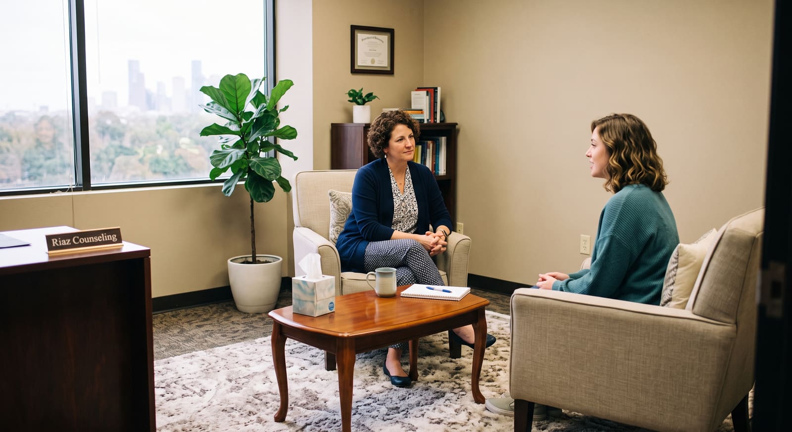 Why Choose In-Person Therapy at Riaz Counseling?